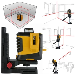 Cross 3.2 Laser liniowy Samopoziomujący z Trzema Wiązkami Światła LAMIGO
